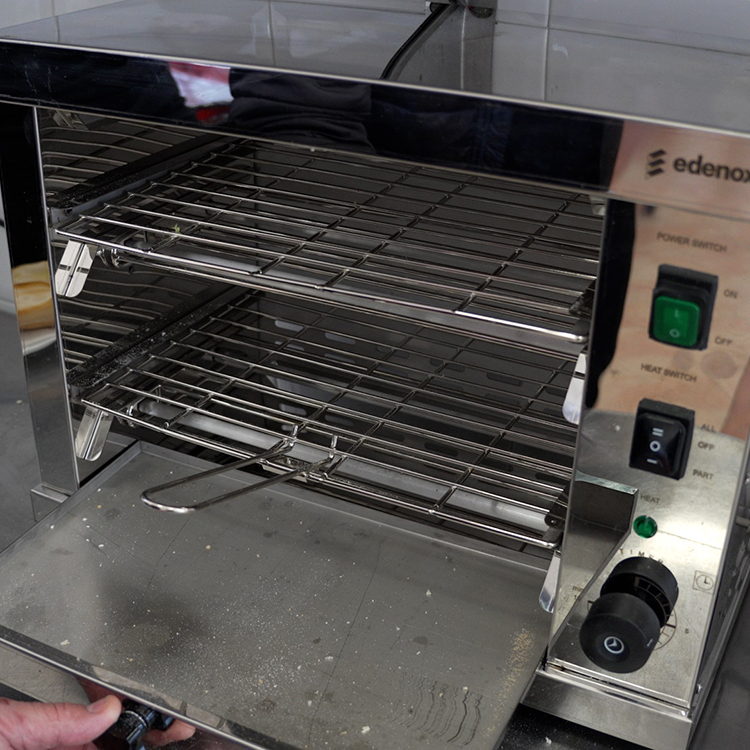 [19101689] Tostadora profesional eléctrica 2 pisos alta capacidad
