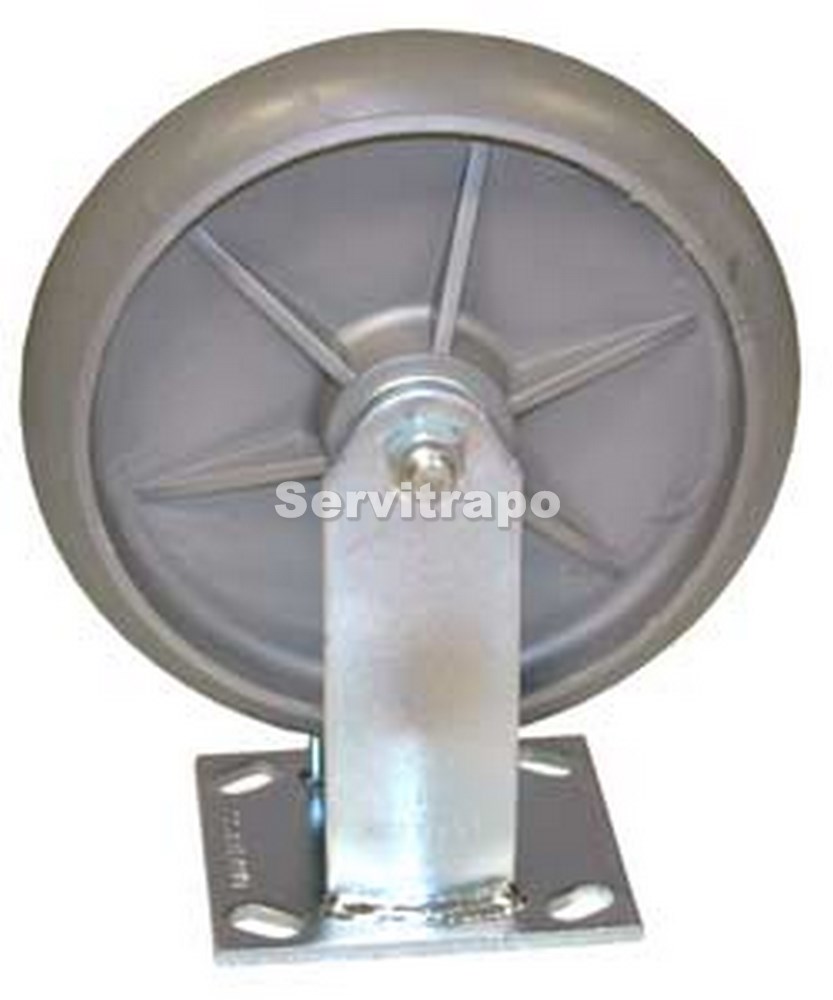 RUEDA FIJA DE 200 MM