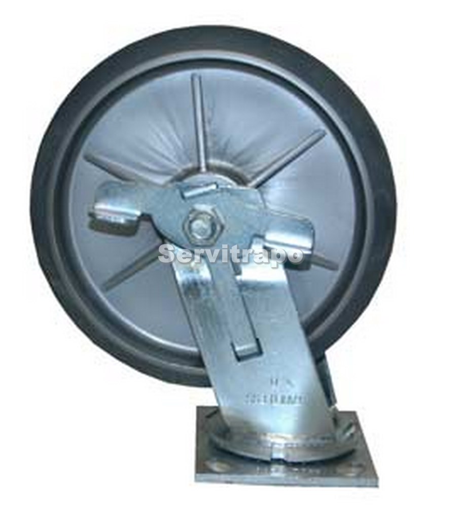 RUEDA GIRATORIA DE 200 MM