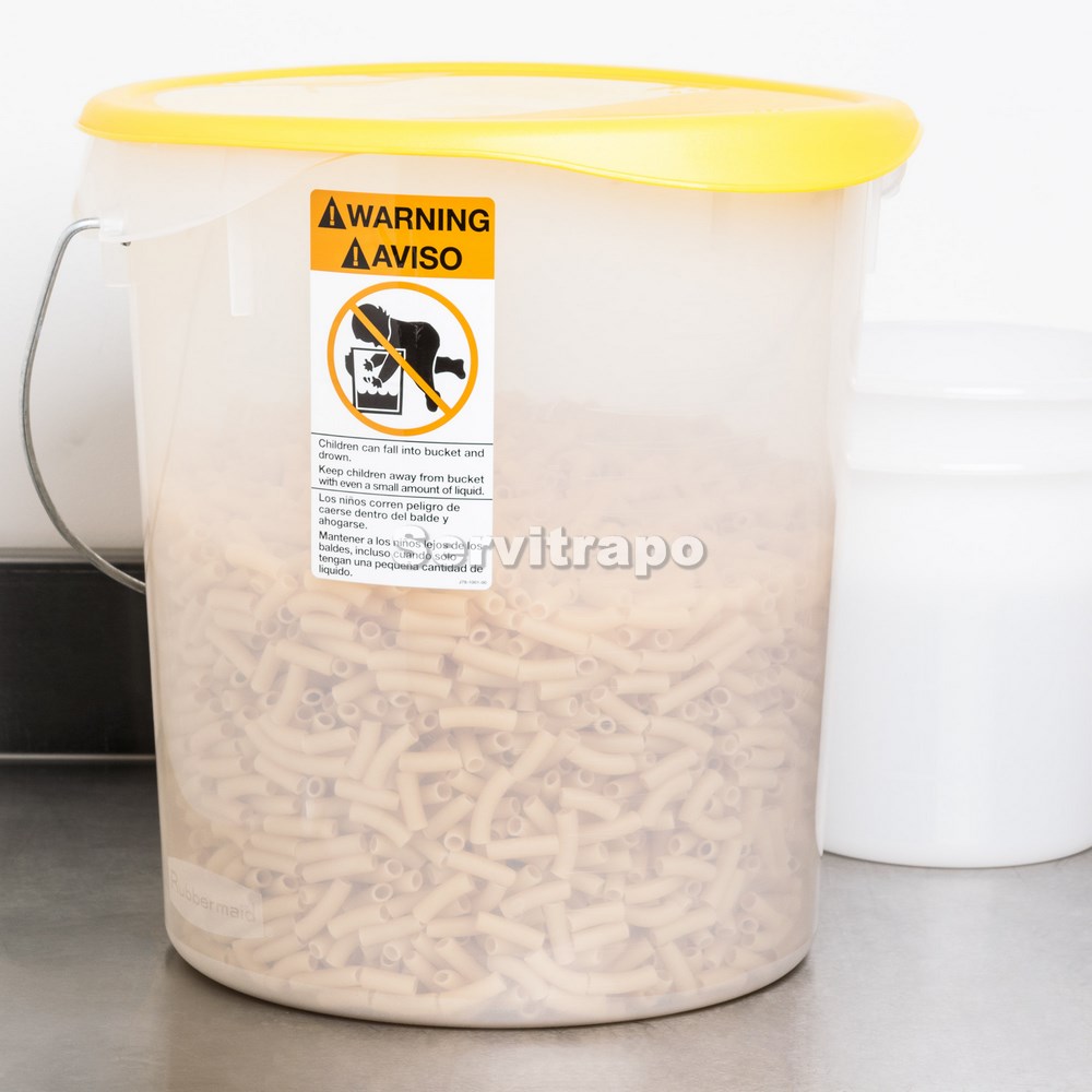 Contenedor Redondo 21l con asa