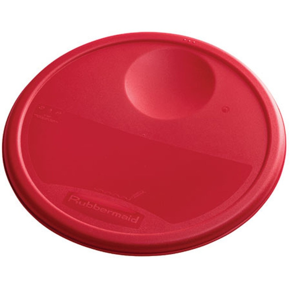 Tapa de contenedor redondo Rubbermaid - Rojo medio