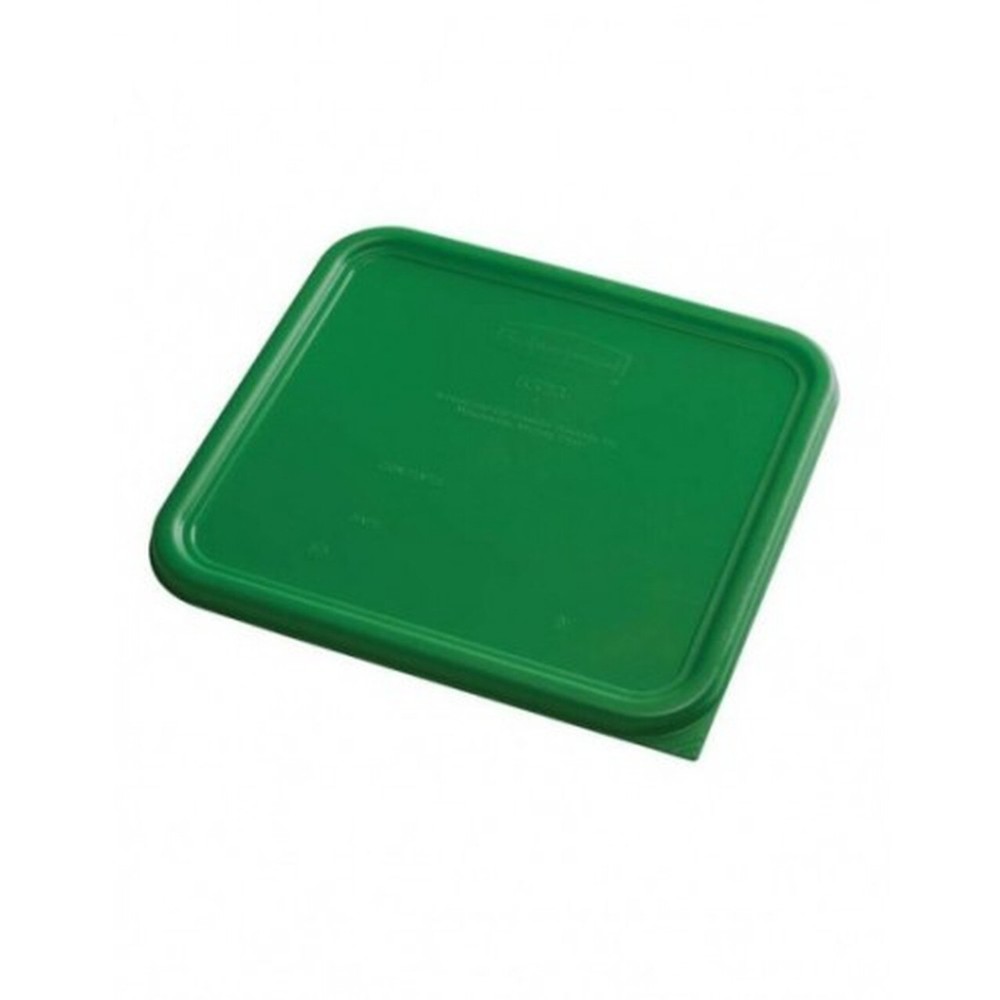 Tapa de contenedor cuadrada Rubbermaid - Verde pequeño