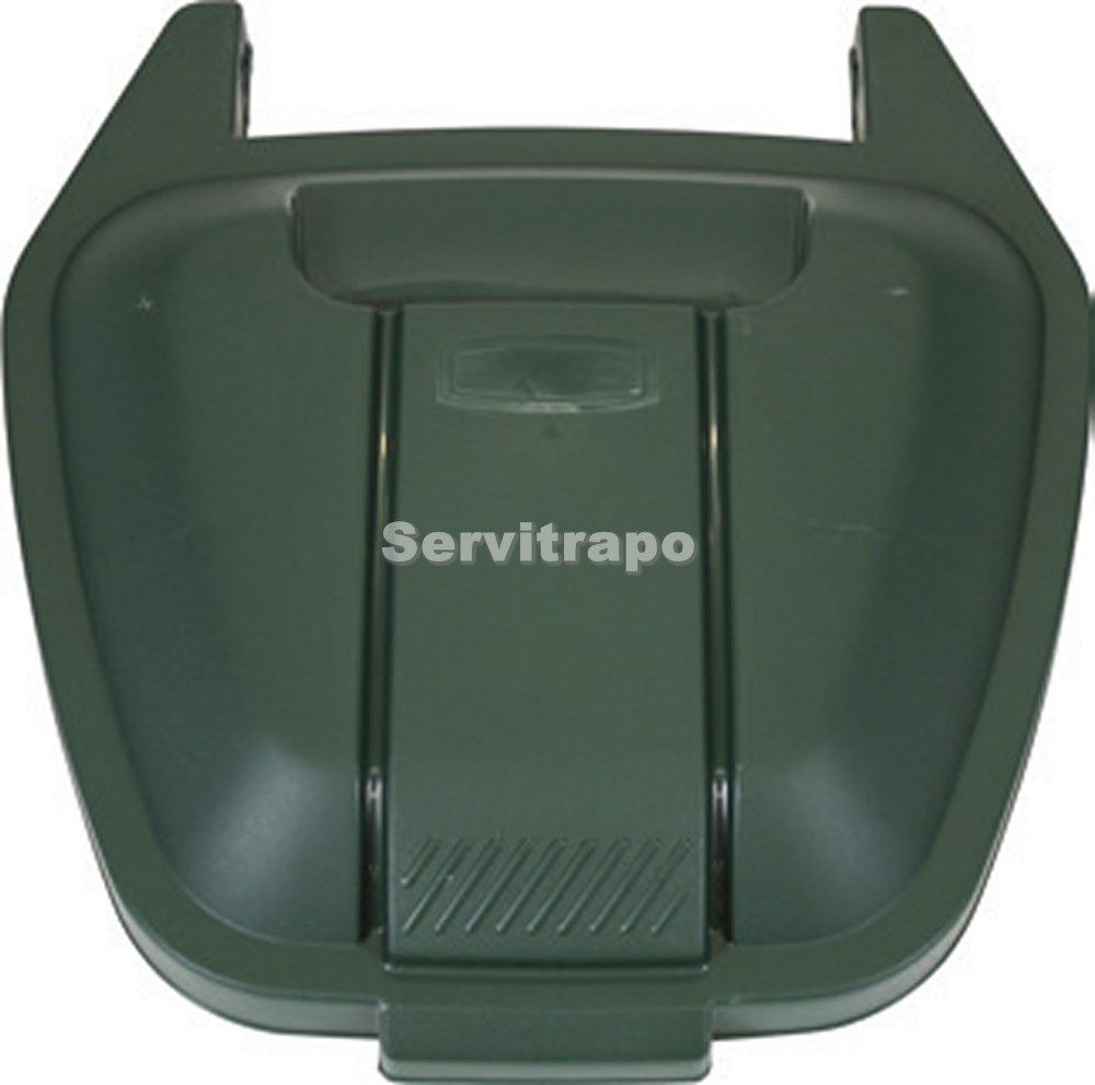 Tapa para contenedor móvil 110L (verde - VIDRIO)