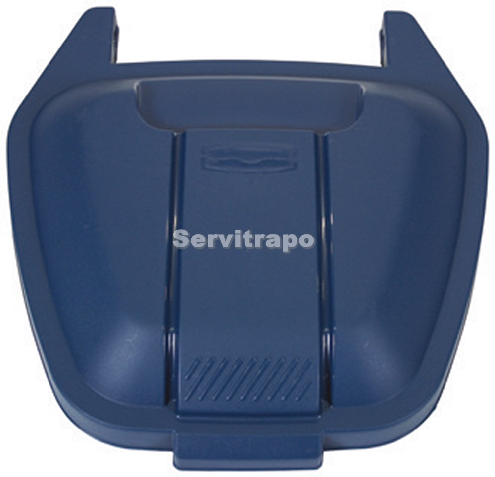 [R002223] Tapa para contenedor móvil 110L (azul - PAPEL)