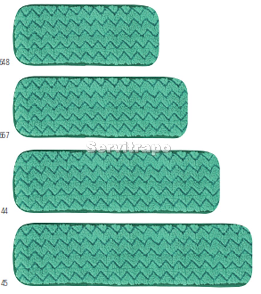 [R050667] HYGEN - Mopa seca de microfibra, 60 cm – Verde