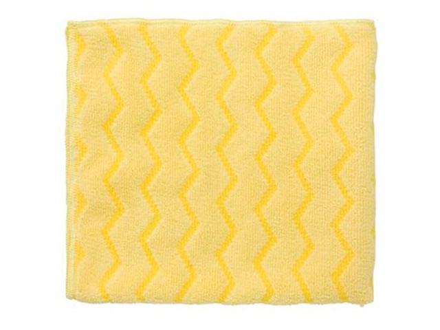 Bayeta de microfibra Rubbermaid Hygen - Amarillo