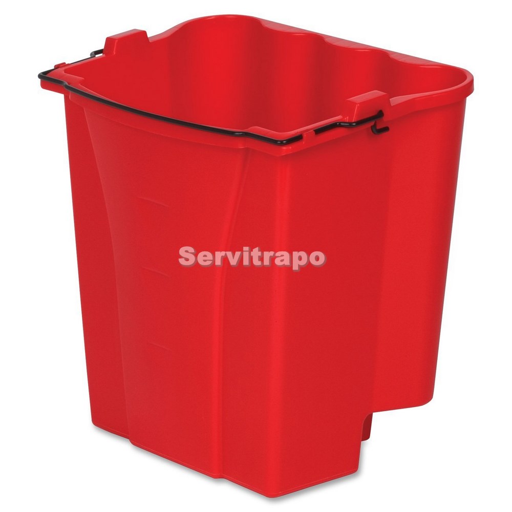 Cubo 17 L Agua sucia. Rojo
