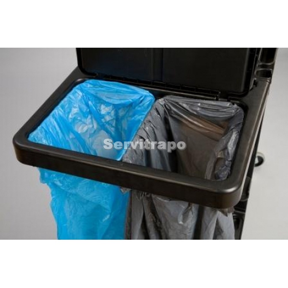 Soporte doble para gestión desechos de carro 6173