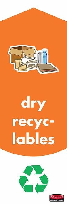 [1863189] Set 4 uds pegatinas Slim Jim DRY RECYCL (Texto en Inglés)