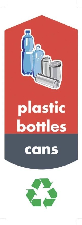 Set 4 uds pegatinas Slim Jim BOTELLAS & LATAS (Texto en Inglés)