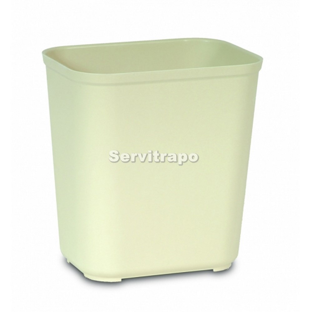 Papelera Ignífuga 26L, beige