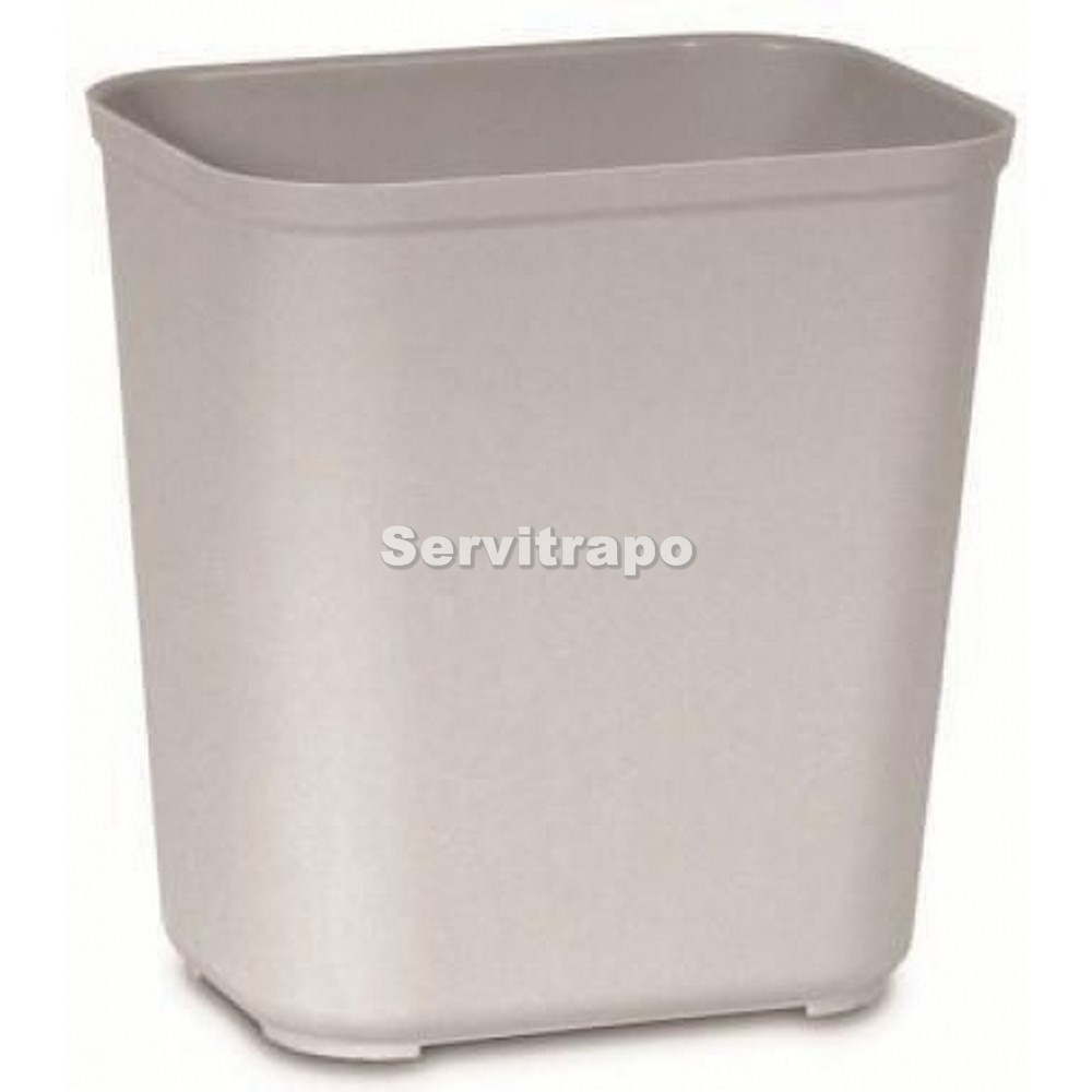 Papelera Ignífuga 26L, gris