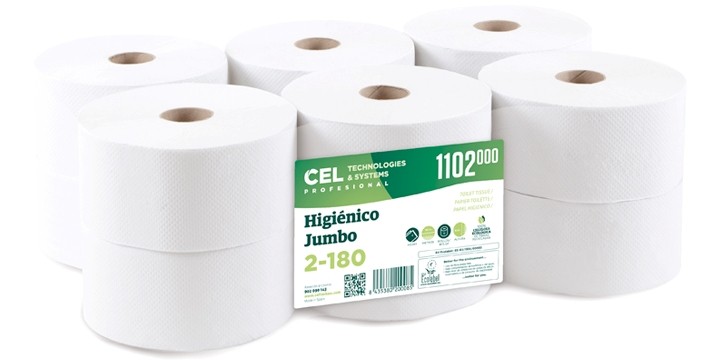 [1102000] Higiénico Industrial Cel Ecolabel 180/474 Mandril 45