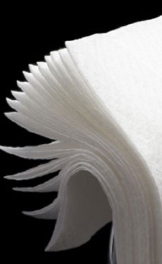 Servilletas 30x40 Qual Blancas Punta&Punta 1/6