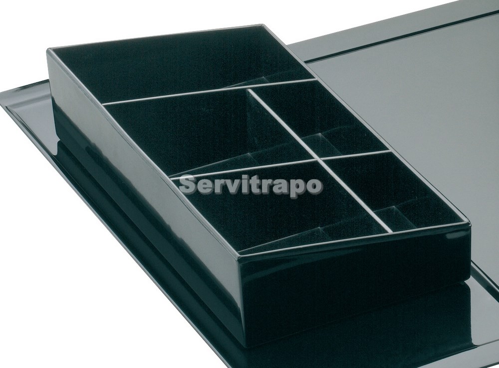 Zen Line Bandeja Bolsitas Negra