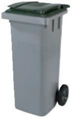 Contenedor 2 Ruedas 120l
