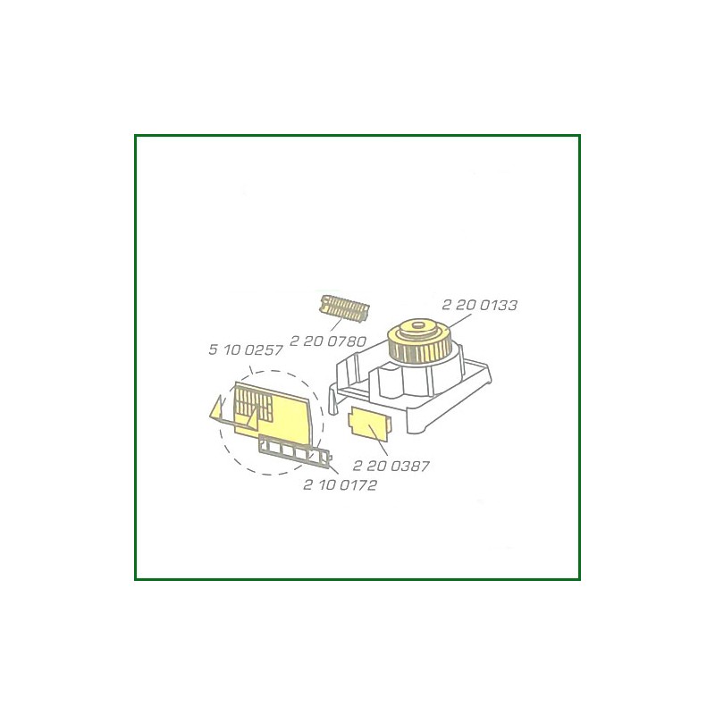 Mandril Jumbo 400 Abs Diámetro 60mm