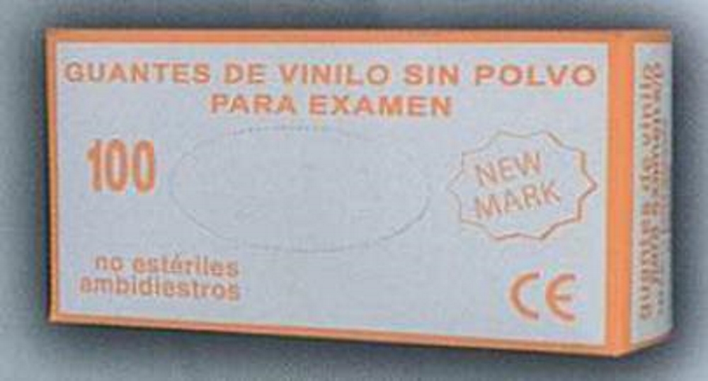 [304003] Guantes De Vinilo Sin Polvo