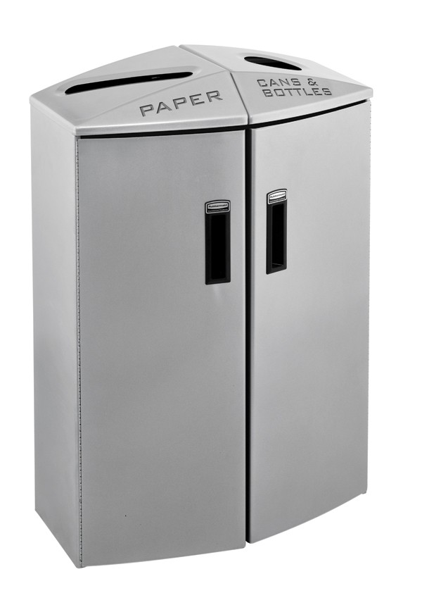 [3486038] Centro De Reciclaje Element 2 Compart. (Papel/Residuos) 87l