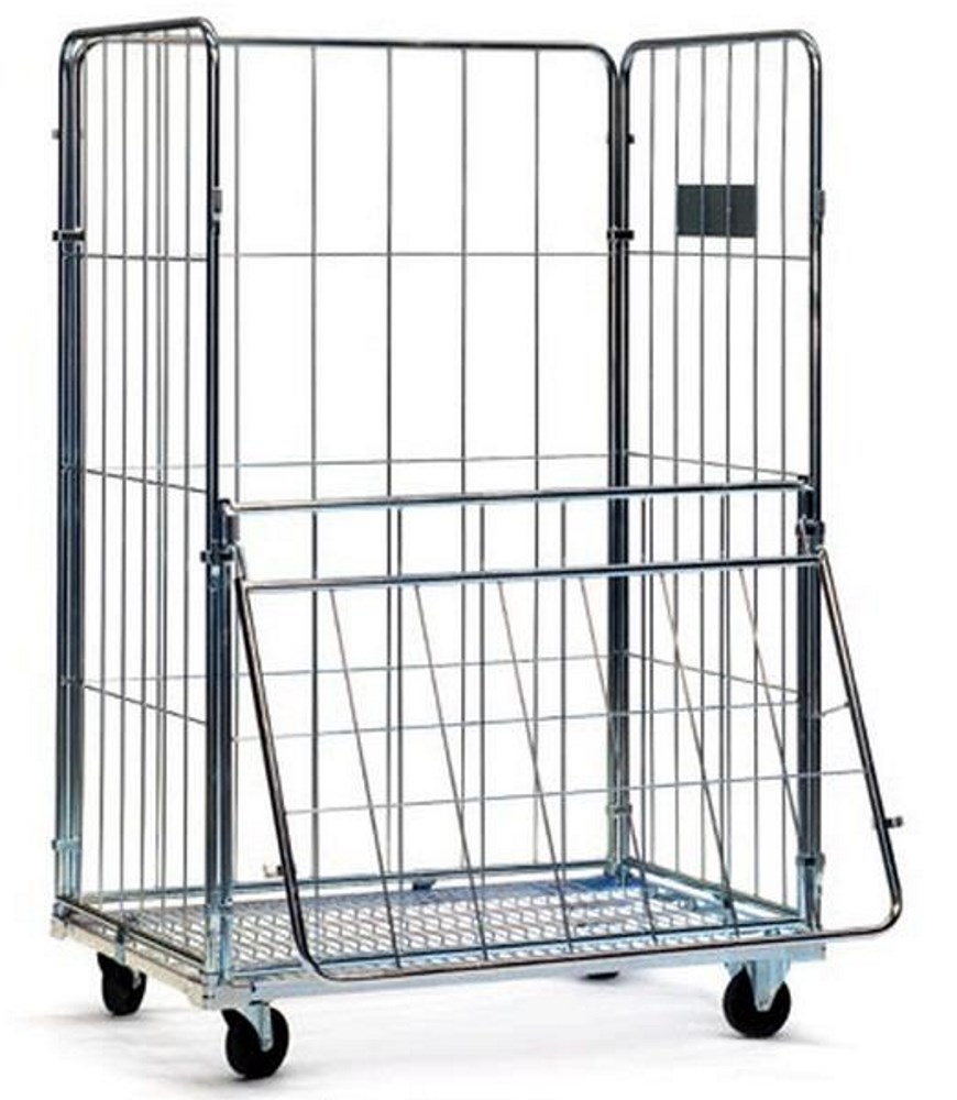 Carro Malla Mediano Con Puerta