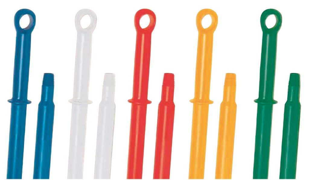 Mango Fibra De Vidrio 1,40cm Para Haragan Blanco I.A.