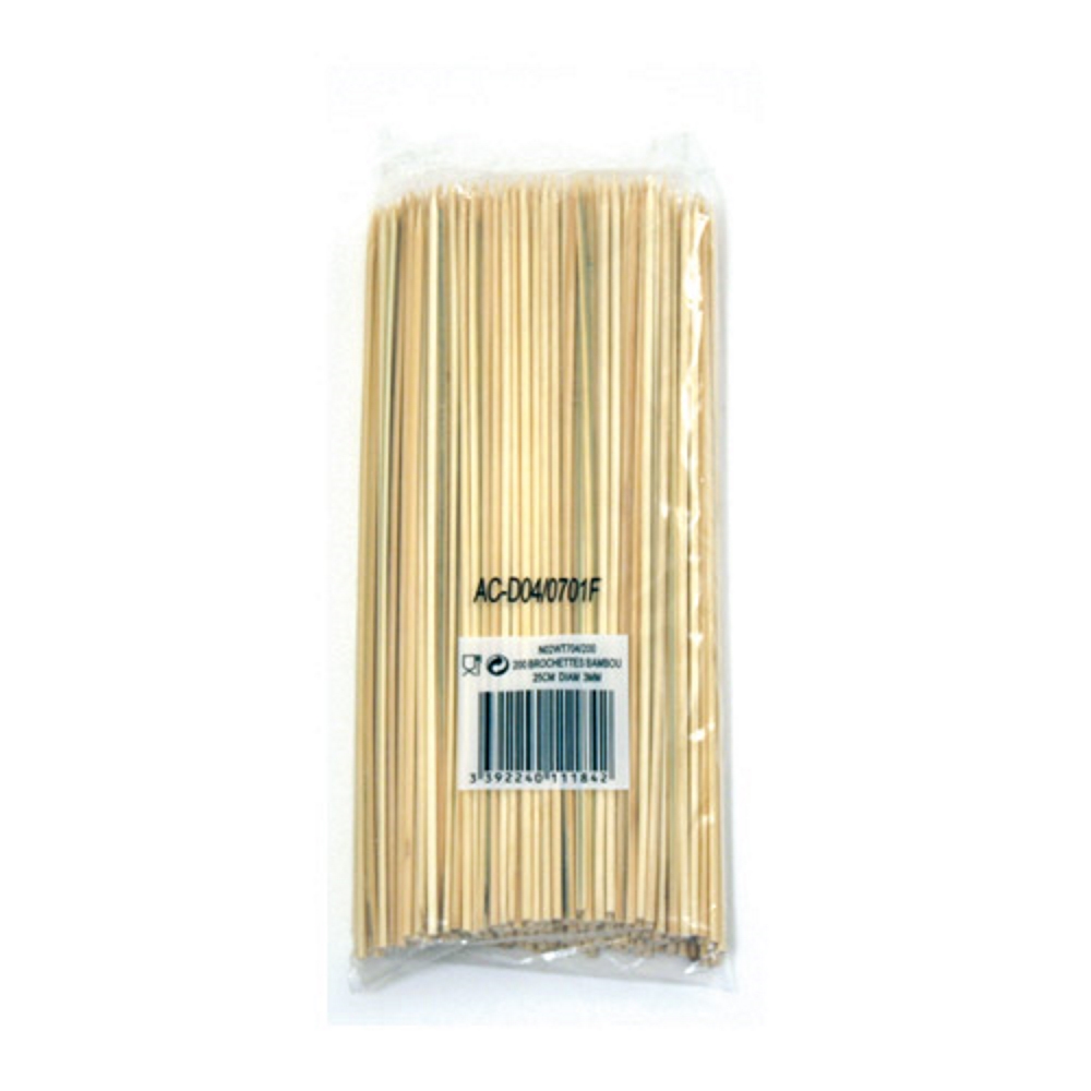 Pinchos De Madera 15cm