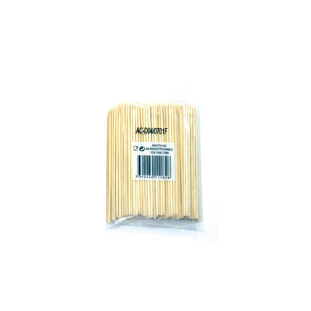 Pinchos De Madera 20cm