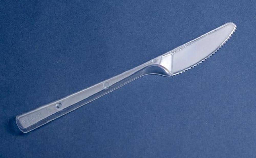 Cuchillo Transparente Plástico