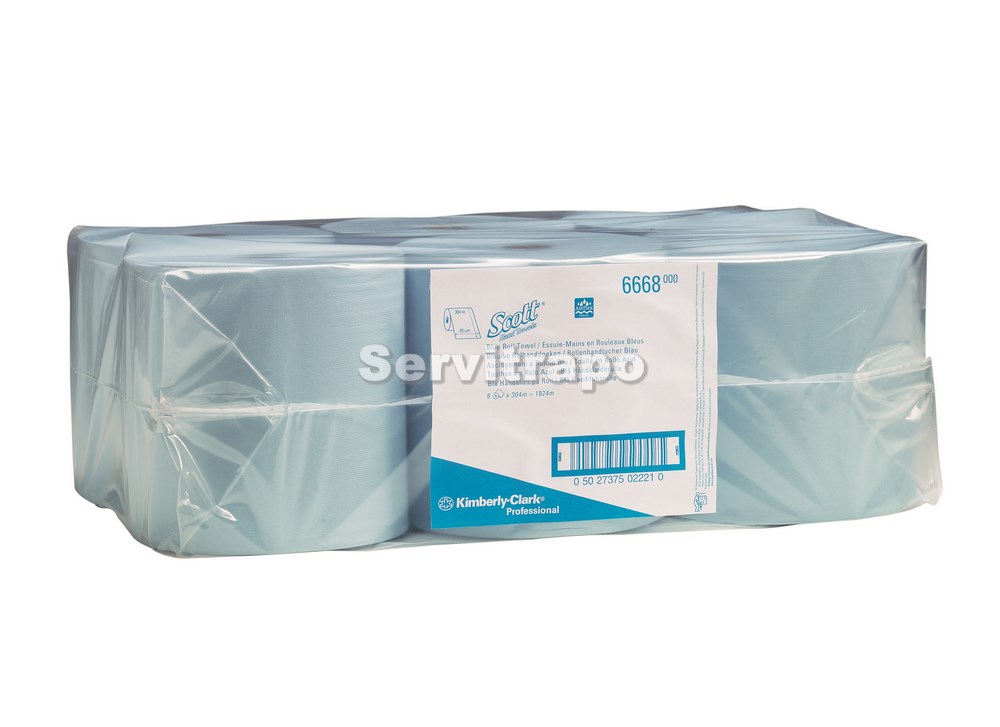 Toalla En Rollo Scott® Xtra 304m Azul