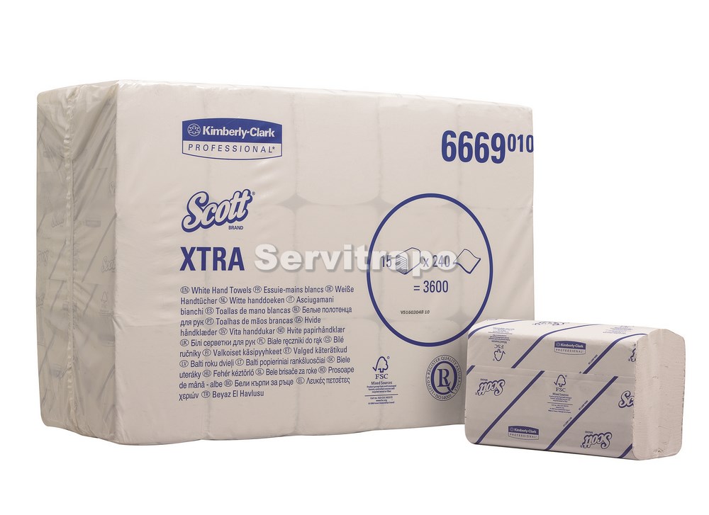 Toalla Secamanos Scott® Xtra Mediana