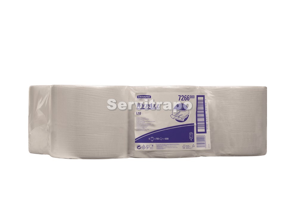 Bobina Dispansación Central Wypall® L10 266m