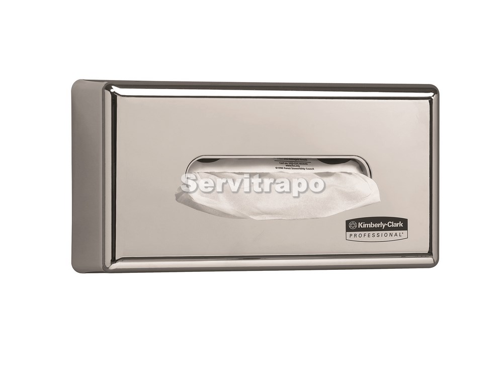 Dispensador Faciales Cromado