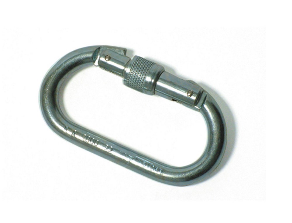 [80112] Mosquetón De Acero Tornillo