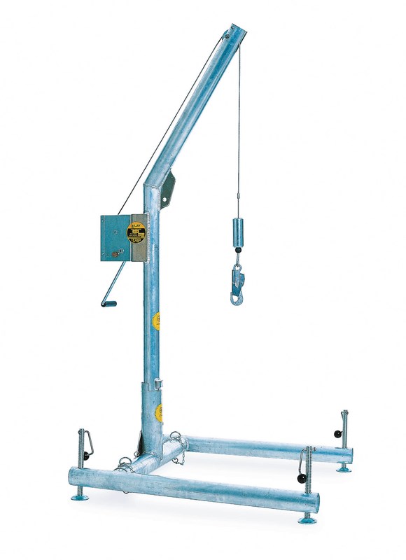 Poste Davit Brazo, Mástil, Base Y Cable