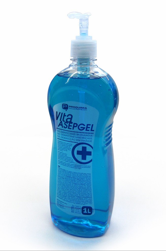 [1 CAJA 12UD MÍNIMO COMPRA] Vita Asepgel 1 Litro