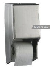 Portarrollos Doble Inox Satinado