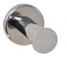 Percha Recta Inox Satinado