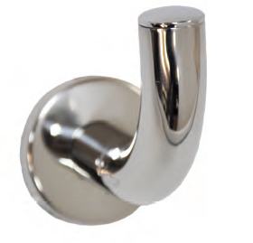 [1LI710S] Percha De Gancho Inox Satinado