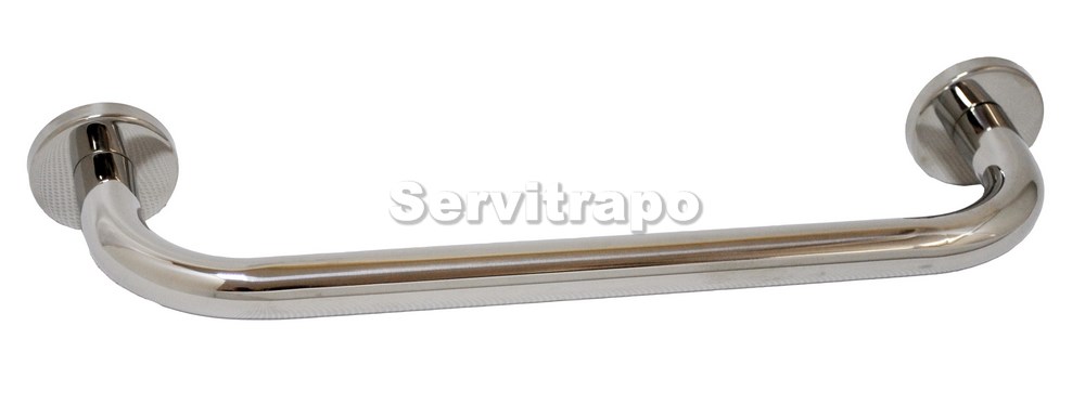 [1LI830B] Toallero De Barra Curvo Inox Brillo 30 Cm