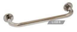 [1LI845S] Toallero De Barra Curvo Inox Satinado 45 Cm