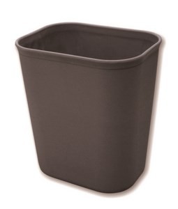 Papelera Rectangular Ignífuga 14l