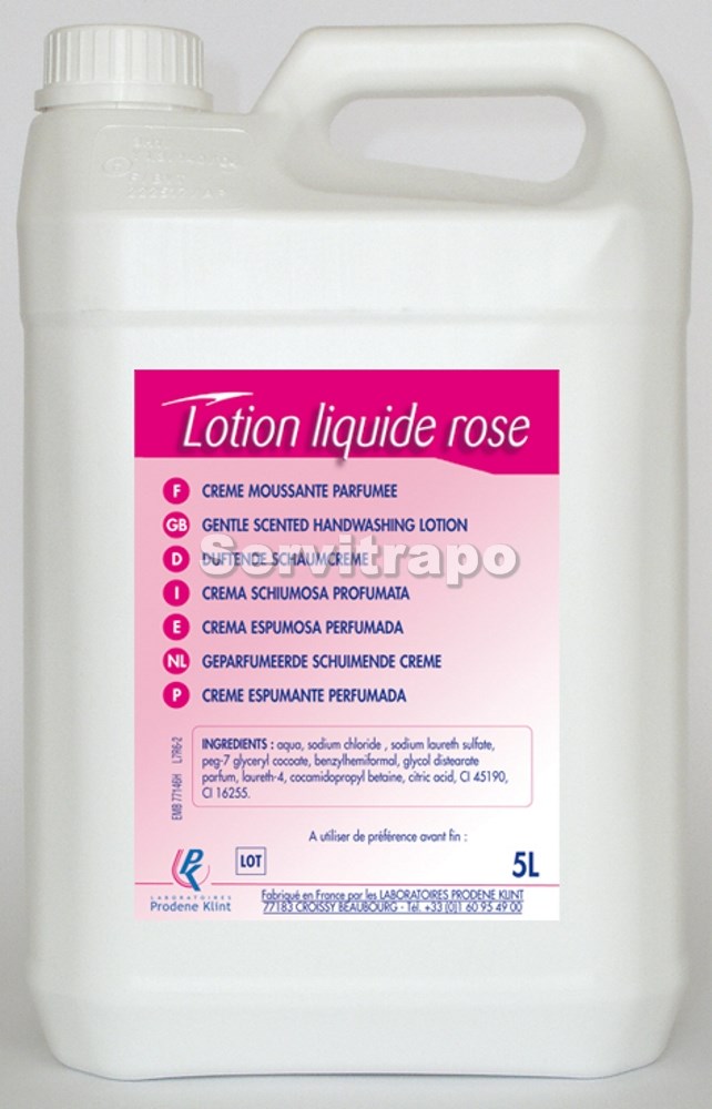 Lotion Liquide Rose 5l