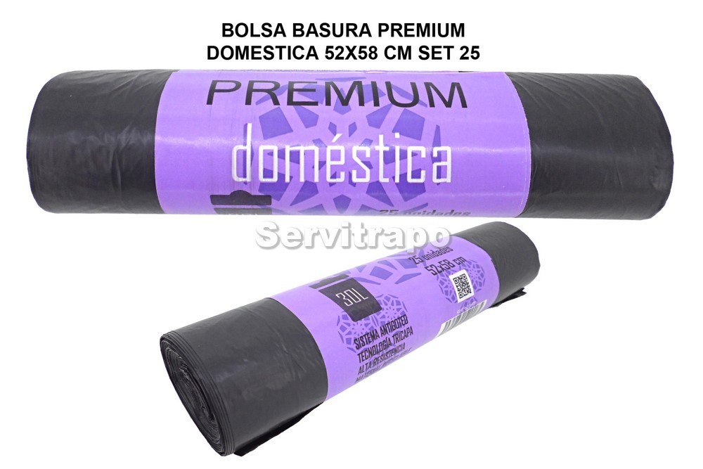[BOLSAS DE BASURA DOMESTICAS] Bolsa De Basura Premium Domestica Rollo