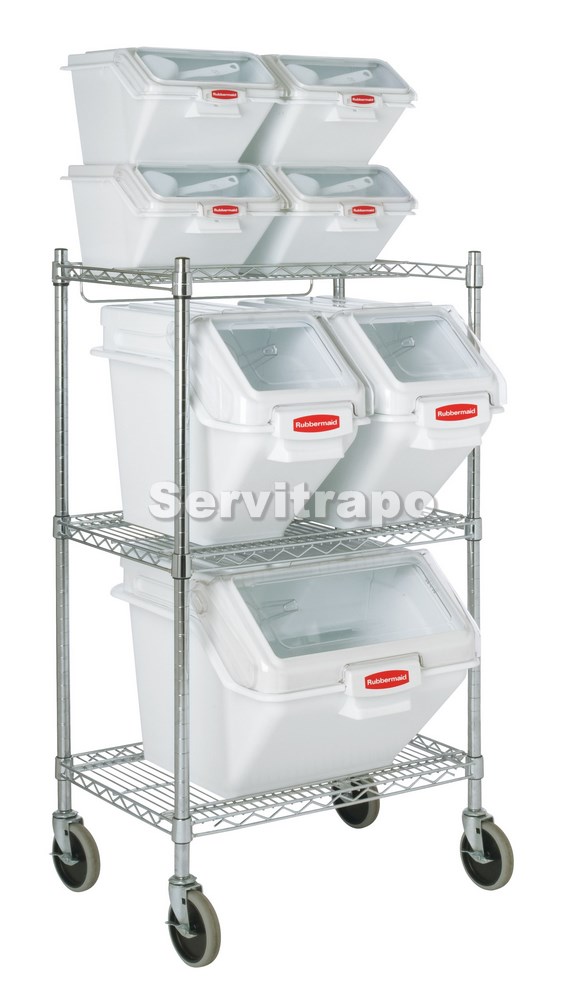 Estanteria Móvil Para Contenedores Prosave