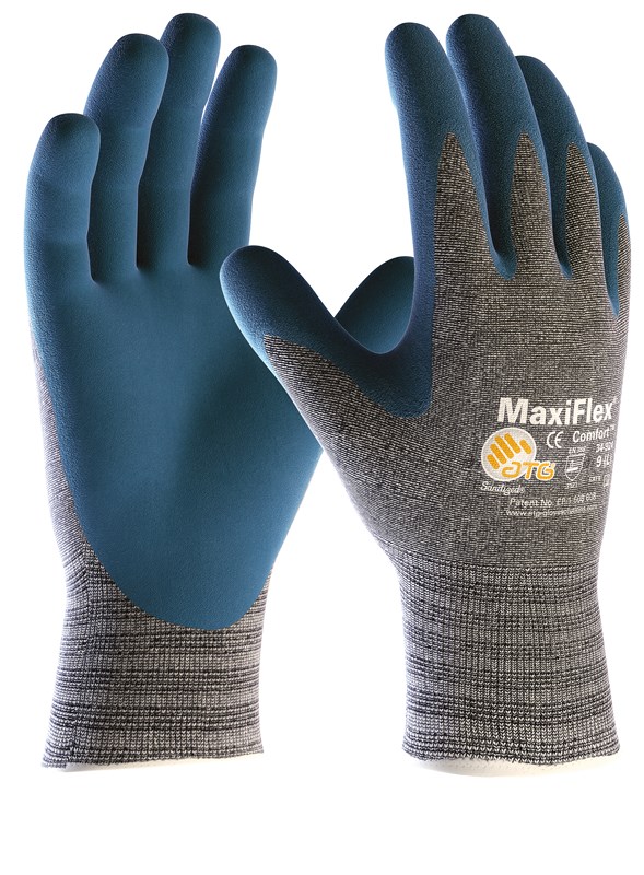 [G152] Guantes Sintéticos Atg Maxiflex Confort Dorso Fresco