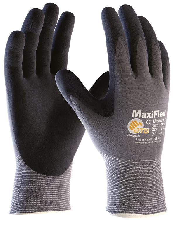 [G153] Guantes Sintéticos Atg Maxiflex Ultimate Dorso Fresco