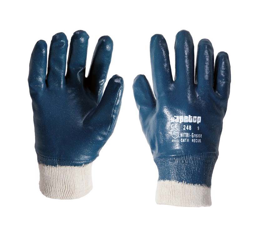 [G248] Guantes Sintético/Químicos Nitri Grease
