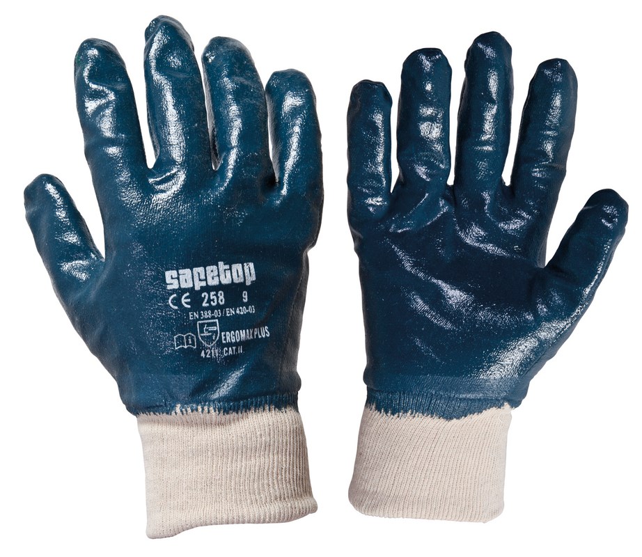 [G258] Guantes Sintético/Químicos Ergomax Fresco