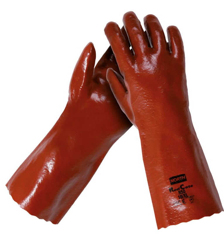 [GR30X] Guantes Sintéticos/Químicos Red Cote Plus 27