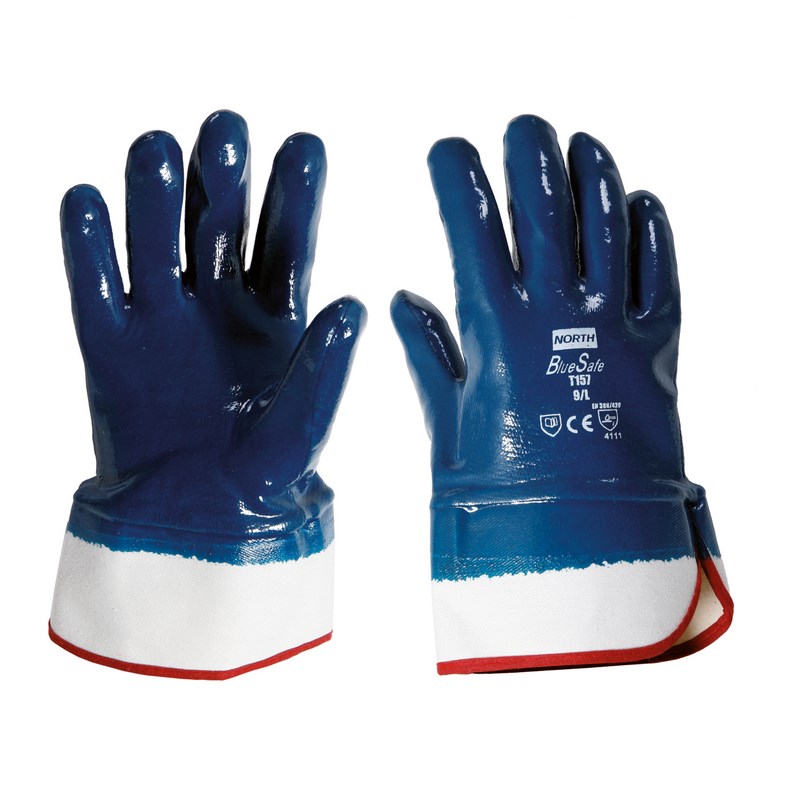 [GT157] Guantes Sintético/Químicos Blue Safe